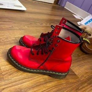 Red Doc Martens